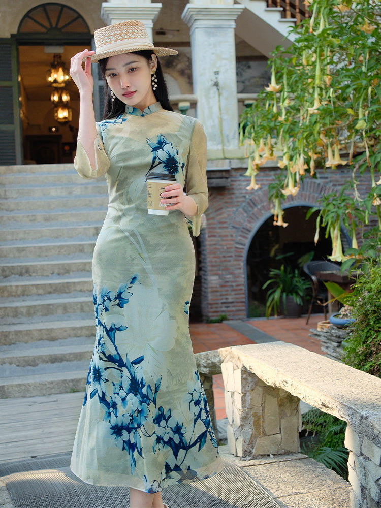 Airy Getaway Style | Mermaid Skirt(夜樱)
