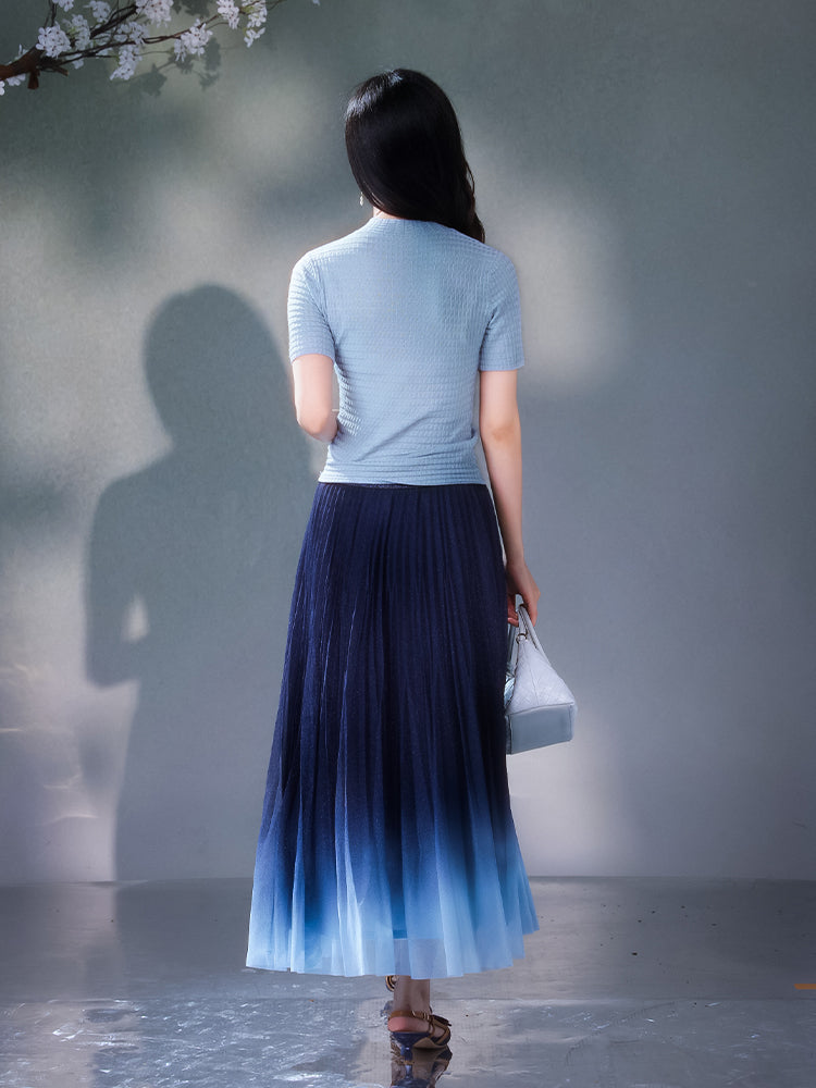violets|Short Sleeve Qipao Top(罗芙)