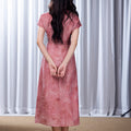 Rouge Pink   | Hand-Beaded Embellishment Dress（思悦）