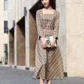 British Style | Classic Plaid Dress（熙悦）