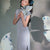 High stretch chiffon|Modern one-Pieces Qipao Dress（灵罗）
