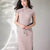 High stretch chiffon|Modern one-Pieces Qipao Dress（灵罗）
