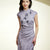 Taro Purple|Modern one-Pieces Qipao Dress（钰竹）