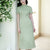 Pea - Green|Modern one-Pieces Qipao dress（陇月）