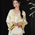 Vintage-Inspired Republic Era Schoolgirl Dress  | Velvet Cheongsam Top（琳悦）