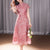 Rouge Pink   | Hand-Beaded Embellishment Dress（思悦）
