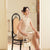 Apricot Stretch Lace | Modern one-Pieces Qipao Dress (金樱)