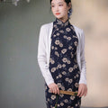 Natural Silk Acetate|long-sleeved Cardigan(镜霖)