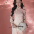 Rose Placement Print | Modern one-Pieces Qipao Dress（瑰颜）