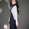 Natural Silk Acetate|long-sleeved Cardigan(镜霖)