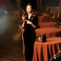 Deep Purple Velvet | Modernized Qipao Evening Dress（马莲）