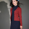 Natural Silk Acetate|long-sleeved Cardigan(镜霖)