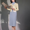 Natural Silk Acetate|long-sleeved Cardigan(镜霖)