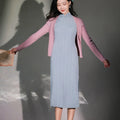 Natural Silk Acetate|long-sleeved Cardigan(镜霖)