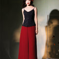 Vibrant Red|Modern Pleated Trousers(舒影）