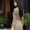 British Style | Classic Plaid Dress（熙悦）