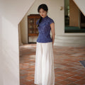 Sheer White| Wide-Leg Trousers（书裳）