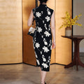 Ink and black|Modern one-Pieces Qipao Dress（舞黛）