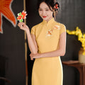 Koi Embroidery|Modern one-Pieces Qipao Dress（锦婉）