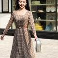 British Style | Classic Plaid Dress（熙悦）
