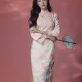 Rose Placement Print | Modern one-Pieces Qipao Dress（瑰颜）