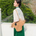 White |Qipao-Inspired Kimono Wrap with Floral Stitchwork(鹤云) - E·Beauty