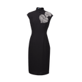 Black Haute couture beadwork| Modern one-Pieces Qipao Dress（香薷） - E·Beauty