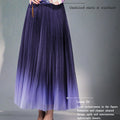Purple Gradient|Modern one-Pieces long skirt（星朔）
