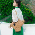 Green acetate jacquard fabric| Modern one-Pieces Qipao Dress（翠微） - E·Beauty