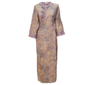 Lilac Purple Handwoven Song Brocade Silk | Modern one-Pieces Qipao Dress  (梦予)