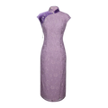 Amethyst Lace Embroidery | Modern one-Pieces Qipao Dress(玉妍)