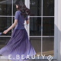 Purple Gradient|Modern one-Pieces long skirt（星朔）