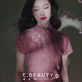 rouge color|Modern one-Pieces Qipao top（安悦）