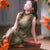 Red rose in Forest Stretch Tulle with Memory Elasticity| Modern one-Pieces Qipao Dress（悠望） - E·Beauty